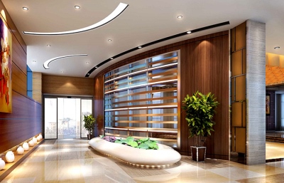 秦皇島天秦裝備會所設(shè)計案例